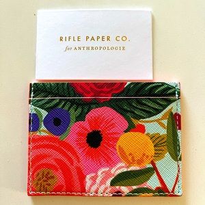 Rifle Paper Co x Anthropology Card holder *NWT*